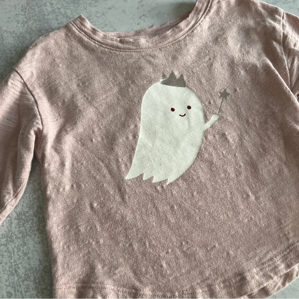 12-18M🐈‍⬛👻 GAP Halloween Baby Hello Kitty Witch & Princess Ghost Shirts 💯 Cotton